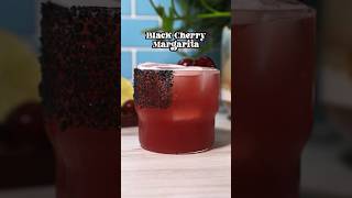 How to make a Black Cherry Margarita 🍒 🍹  Best Tequila Recipe [upl. by Irrehc461]