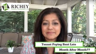 Does your tenant pay rent late month after month Know your options so you can stop stressing [upl. by Aicatsan]