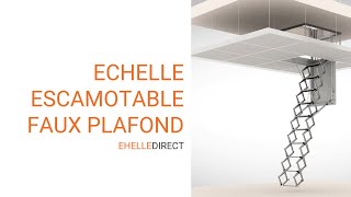 Echelle escamotable Faux plafond  Echelle Direct  Matisere [upl. by Atinav]