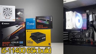 65K 11th Gen i511400 Samsung 980 pro B560 aorus elit 16GB ram forget Ryzen 5 3600 [upl. by Eelanaj]