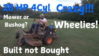 I Built A Zero Turn Lawnmower Kubota Diesel [upl. by Cori]