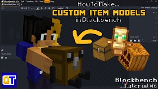 Custom Items in Minecraft 1204 CIT  Blockbench Tutorial  MannyQUESO [upl. by Barhos]