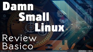 Damn Small Linux  Distro Compacta Para Pc Antigo [upl. by Annairba647]