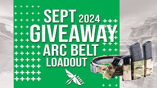 HRT Monthly Giveaway September  ARC Belt Loadout [upl. by Ogirdor]