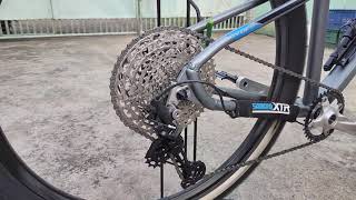 Shimano Deore M5100 shifting test [upl. by Nirehs]