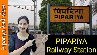 Pipariya railway station PPI  Trains Timetable Station Code Facilities ParkingATMHotel Neaby [upl. by Abihsat82]