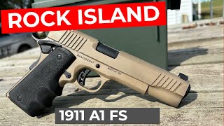 Review Rock Island Armory  1911 A1 FS  Is it worth buying [upl. by Enetsuj]