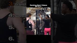 Best gym videos😭 gym gymmemes ranking tiktok [upl. by Gaulin]