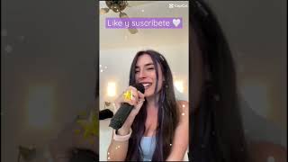 Lyna cantando mi otra mitad💕editado lyna canto capcut acapella [upl. by Brick]