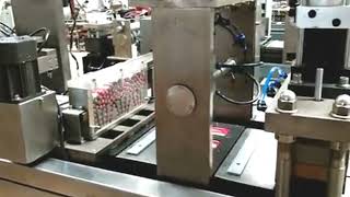 Battery paper blister packaging machine [upl. by Alyssa]