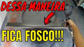 Aplicação de Verniz Fosco [upl. by Retxab]