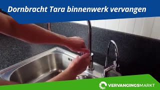 Dornbracht Tara binnenwerk vervangen [upl. by Hach]