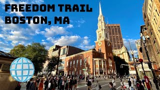 360  Freedom Trail  Boston MA [upl. by Ahsinrev]