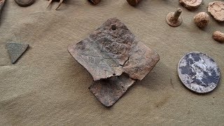 Metal Detecting  Found Rare Slave Tag and Silver Half Dollar  Nugget Noggin [upl. by Lahpos662]