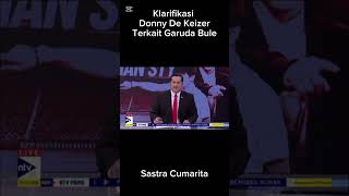Klarifikasi Donny De Keizer Setelah Menyebut Garuda Bule [upl. by Aia]