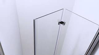 Bifold Shower Door [upl. by Yelhsa]