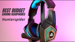 Best Budget Gaming Headset in 2020 The Hunterspider gaming headset is a fantastic option on a budget [upl. by Ytirahs]