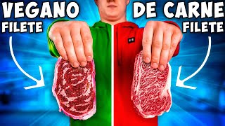 FILETE VEGANO VS FILETE DE CARNE por VANZAI [upl. by Suillenroc]