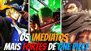 OS IMEDIATOS MAIS FORTES DO MUNDO DE ONE PIECE  Tadorike [upl. by Kuska]