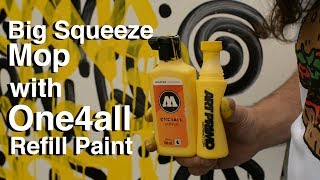 ArtPrimocom presents Big Squeeze Mop with One4All refill paint [upl. by Pinchas]