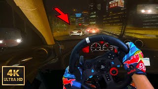 Can I beat Audi R8 in traffic assettocorsa shutokorevivalproject racing [upl. by Alimrahs]