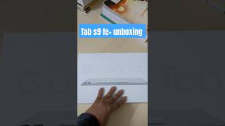 Tab S9 fe plus unboxing [upl. by Valentia248]