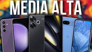 🏆 Los 6 MEJORES CELULARES GAMA MEDIA  ALTA para COMPRAR en 2024 ¡ESTOS SI SON CALIDAD PRECIO [upl. by Anoed]