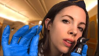 ASMR  1st Class Ear Cleaning Unclogging Your Ears [upl. by Alleuol836]