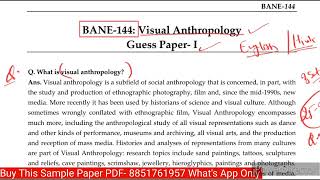 BANE 144 Important Questions with Answer  BANE 144 Guess paper  BANE 144 Sample paper [upl. by Massie989]