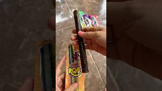 NEW 2000an Nori Roll Rumput Laut Digulung diy comedy jajanan villagelife review snacks [upl. by Eiramana]