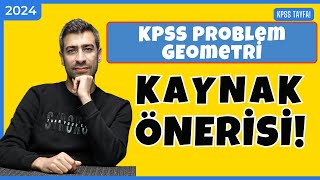 2024 KPSS Problemler ve Geometri Kaynak Önerileri KPSSKAYNAK [upl. by Devy]