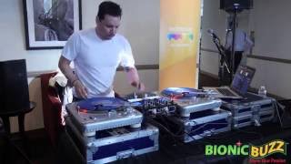 Mix Master Mike performs at VR on the Lot event [upl. by Combe]