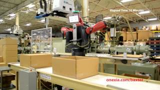 Time Lapse of Rethink Robotics Baxter in an Application [upl. by Stockmon]