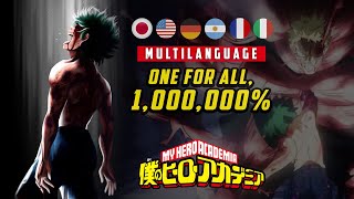 SMASH 1000000  quotDeku vs Muscularquot Multilanguage [upl. by Dow]