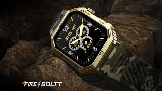 FireBoltt Strike smartwatch launched in India with tall amoled display Bluetooth Calling amp IP67 [upl. by Sanson]