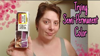 Loreal Colorista SemiPermanent hair color  Lets Try It [upl. by Four]