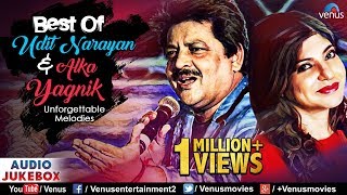 Best Of Udit Narayan amp Alka Yagnik  Evergreen Unforgettable Melodies  JUKEBOX 90s Romantic Songs [upl. by Irving95]