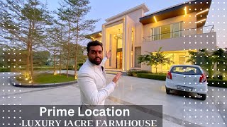 South Delhi’s Finest 5Star Luxury Farmhouse  1 Acre in Chattarpur with Gated Security amp Registry [upl. by Noffihc874]