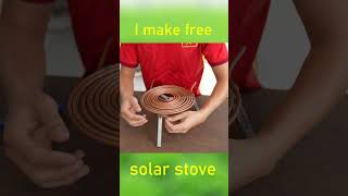 I make free solar stove shorts [upl. by Fayth]