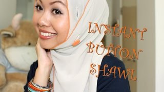 INSTANT BUTTON SHAWL [upl. by Nwahser]