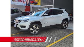 Jeep Compass Longitude 20 16v Flex Automático 2017 [upl. by Benildas220]