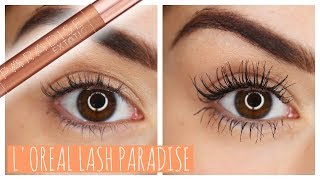 WORTH THE HYPE LOREAL LASH PARADISE MASCARA  Beautys Big Sister [upl. by Sanferd279]