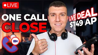 Closing A Final Expense Deal Live Cold Calling [upl. by Aelhsa]