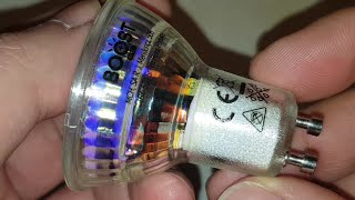 Boost Light Bulb LED GU10 36° 2700K 360Lm unboxing [upl. by Kassie]