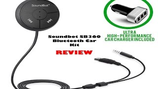 SoundBot SB360 Bluetooth Car Kit Review [upl. by Libby]