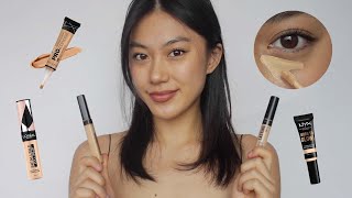 Testing BEST Drugstore Concealers for Under Eye amp Dry Skin [upl. by Xella]