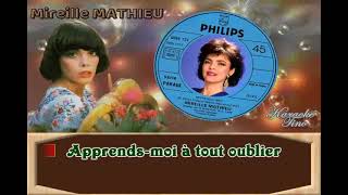 Karaoke Tino  Mireille Mathieu  Apprendsmoi Tornero  Sans la voix Homme [upl. by Ydassac897]