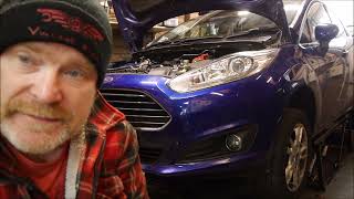 Ford Fiesta 10 Ecoboost engine rebuild  Part 3 Engine removal and strip down [upl. by Eillac]