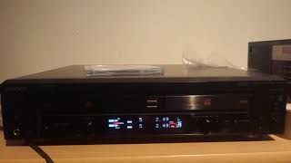 Sony RCDW100 CD Copy Demo [upl. by Ahsenom]