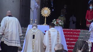 Corpus Christi en Madrid 2021 [upl. by Elkcim788]